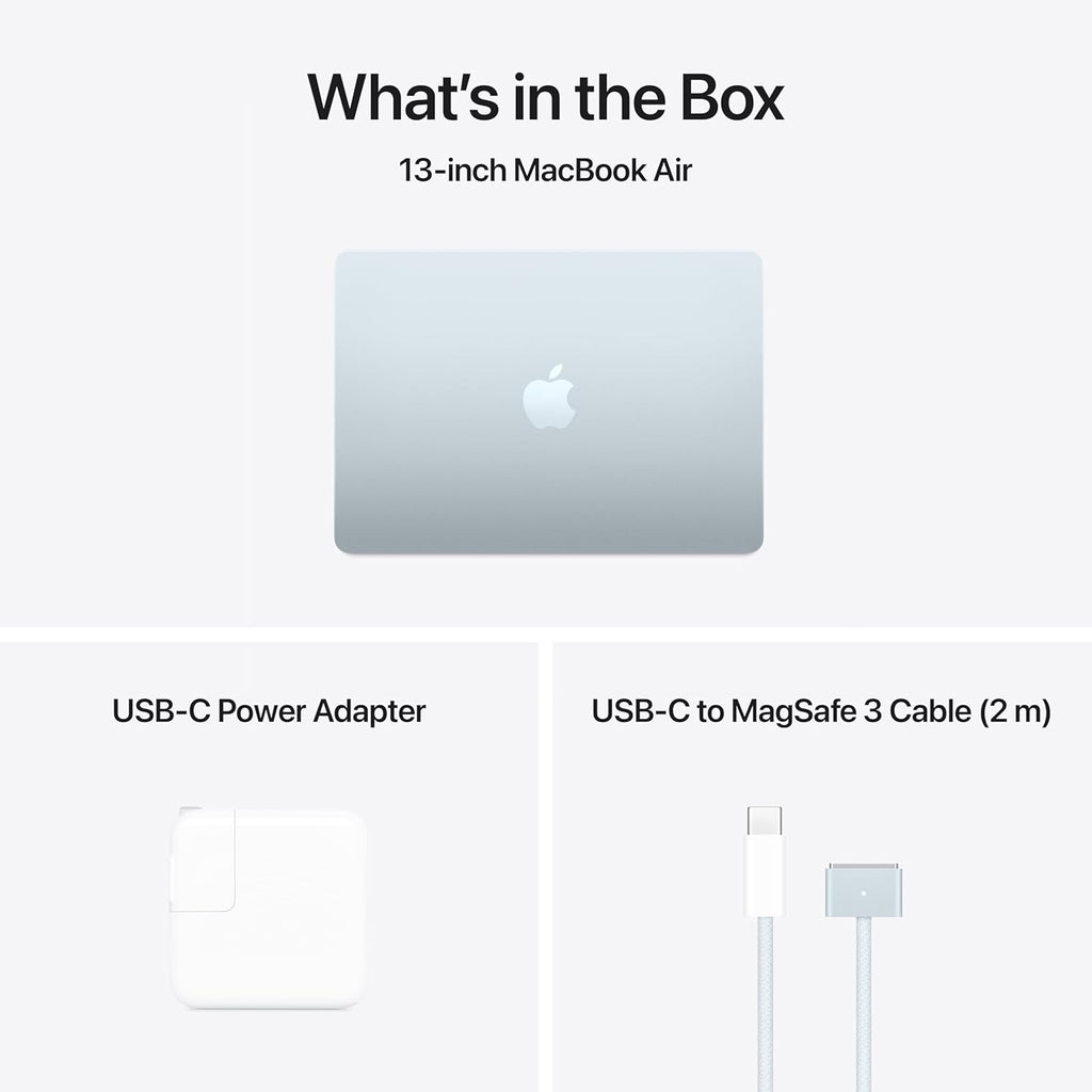 Apple MacBook Air 13” (2025) – M4 Chip, 16GB RAM, 256GB SSD