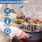 Heat-Resistant Nylon Meat Chopper & Masher (Aqua)