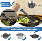 Heat-Resistant Nylon Meat Chopper & Masher (Aqua)