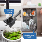 Heat-Resistant Nylon Meat Chopper & Masher (Aqua)