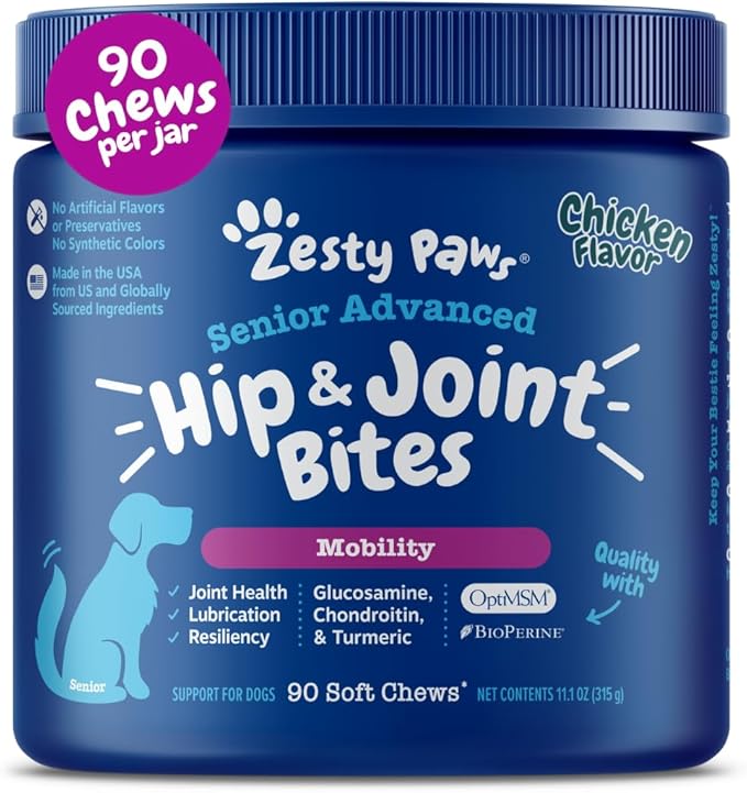 esty Paws Joint Supplement for Dogs, Chicken Flavor