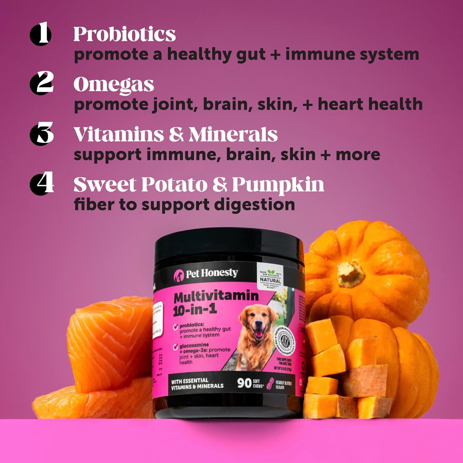15-in-1 Dog Multivitamin with Glucosamine & Omegas