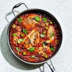 HexClad 5.5-Qt Hybrid Nonstick Deep Sauté Pan with Lid