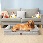 HEYCIGA Orthopedic Dog Bed XL – Waterproof, 44”×32”
