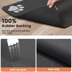 Absorbent Pet Feeding Mat with Waterproof Backing (20”×12”)