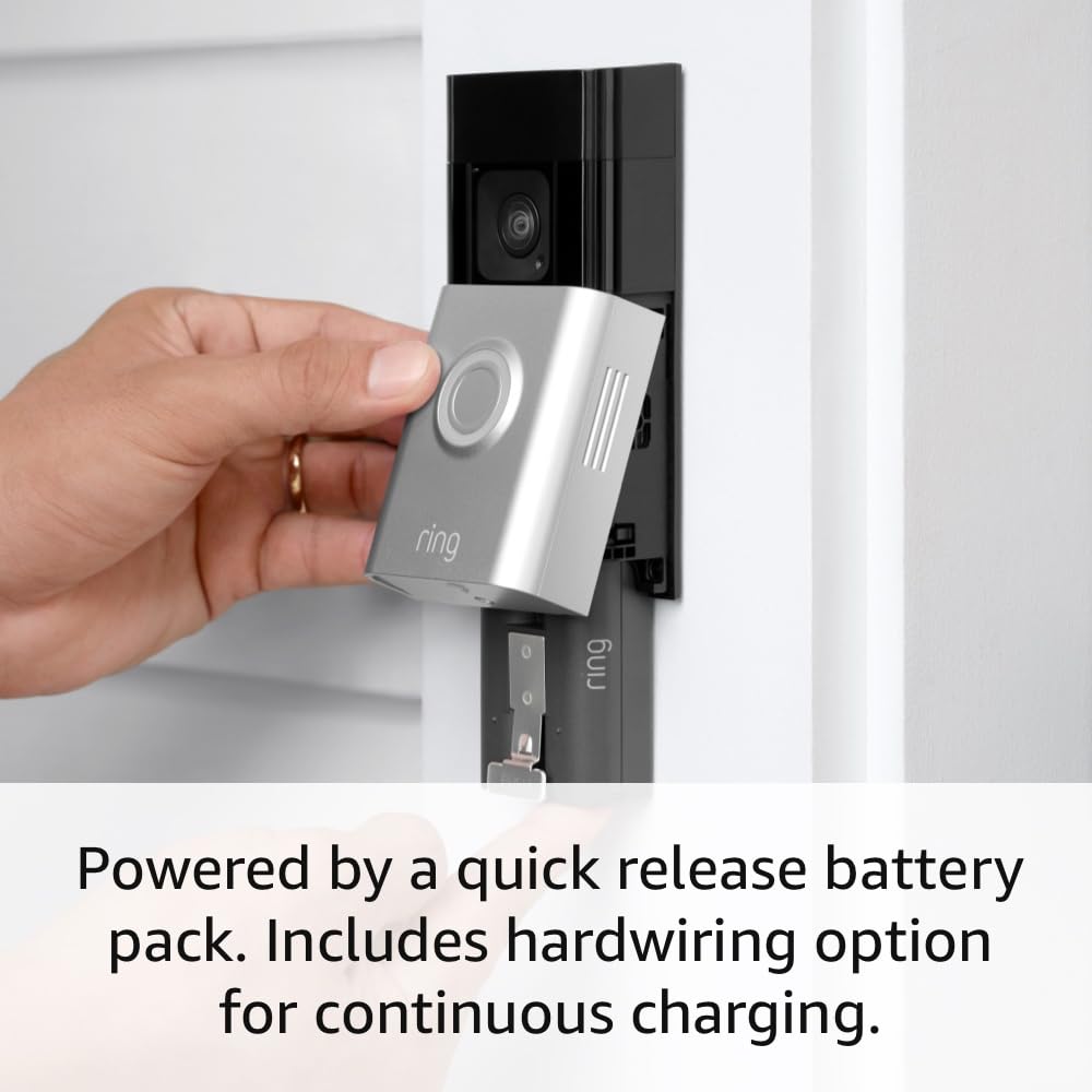 Ring Battery Doorbell Plus with Two-Way Talk