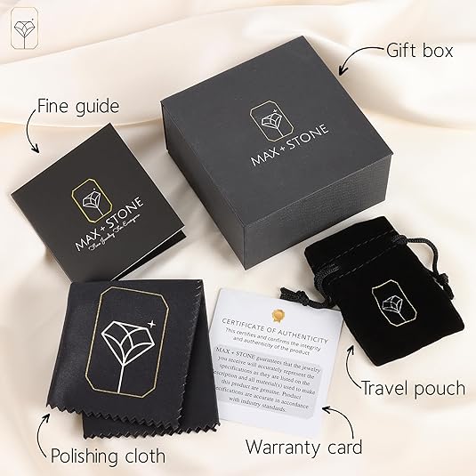 10K Gold CZ Engagement Ring Set (Classic Bridal Shine)