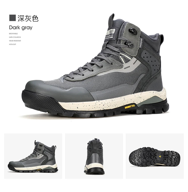 HUMTTO Men’s Waterproof Hiking & Trekking Shoes