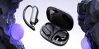 Open-Ear Bluetooth Earbuds with Charging Case