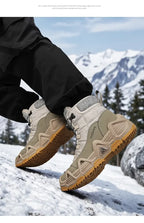 Men's Ultralight Tactical Desert Boots Outdoor Hiking Shoes Rugged Non-Slip Sole for Multi-Terrain Trekking Sport Activities