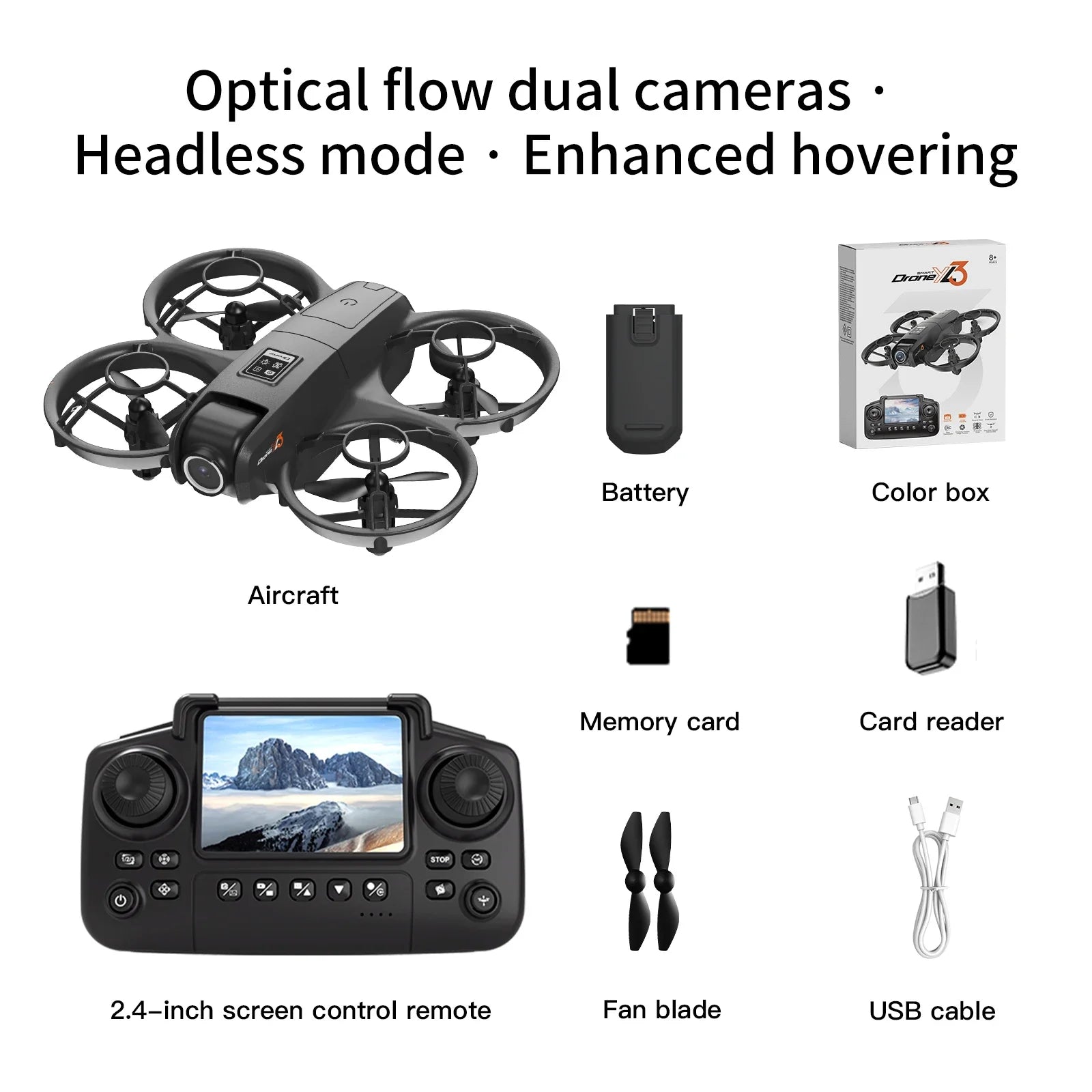 Xiaomi YT3 Drone 8k Hd 5g Gps Professional HD Aerial Photography Remote Control Aircraft Hd Dual Camera Quadcopter Toy 2026 New