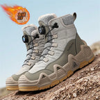 Men's Ultralight Tactical Desert Boots Outdoor Hiking Shoes Rugged Non-Slip Sole for Multi-Terrain Trekking Sport Activities