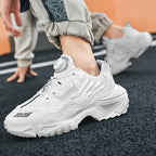 New Rotary Buckle Men's Trendy Sneakers Chunky Men Running Shoes Women Thick Bottom Jogging Footwear Couple Street Shoes