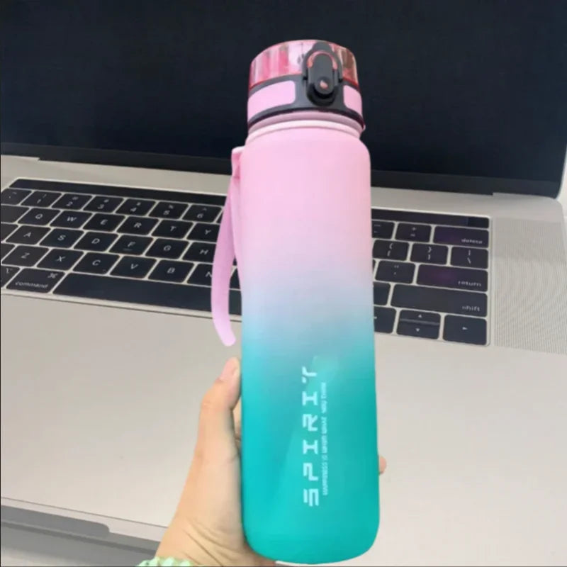 Leak-Resistant Gradient Sports Water Bottle