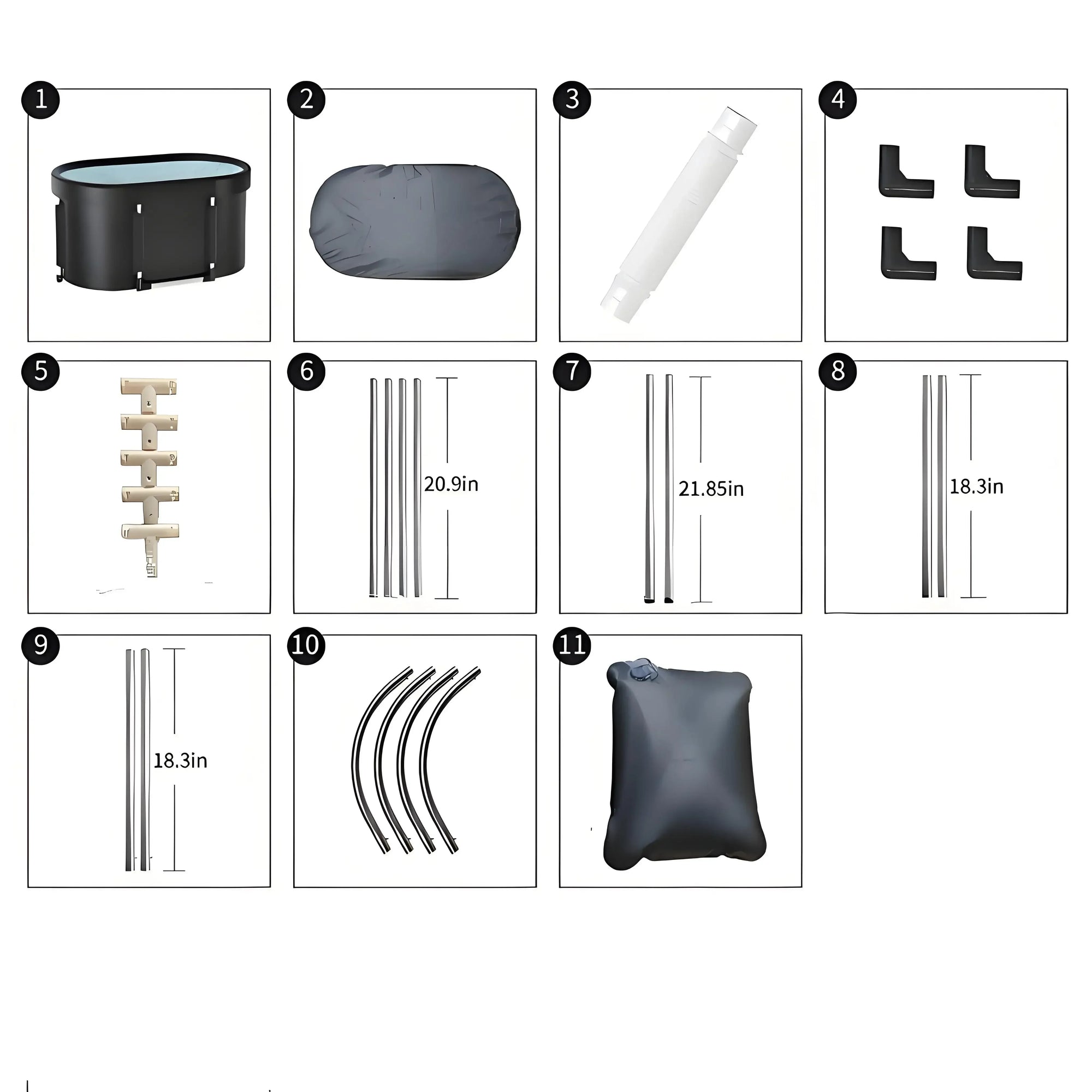 Cold Plunge Ice Bath Tub for Recovery