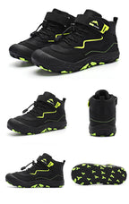 Kids Hiking Boots Toddler Girls Boys Hiking Shoes  Anti-Collision Non-Slip Athletic Outdoor Trekking Boots