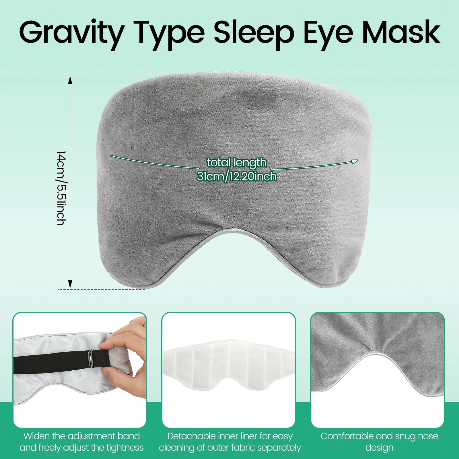 Weighted Eye Mask for Sleeping
