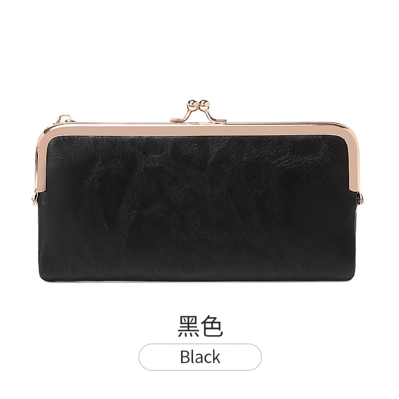 Vintage Kiss-Lock Women’s Wallet & Card Organizer