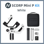 FeiyuTech Scorp Mini-P Kit 3 Axis Smartphone Gimbal, AI Tracker, Fill Light, for iPhone 16 Pro Max and Android Stabilizer