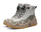 Men's Ultralight Tactical Desert Boots Outdoor Hiking Shoes Rugged Non-Slip Sole for Multi-Terrain Trekking Sport Activities
