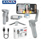 AXNEN AI Smartphone Gimbal 3-Axis Foldable Follow Focus Stabilizer with AI-Module Tripod Stand for Tiktok Vlog Video Photography