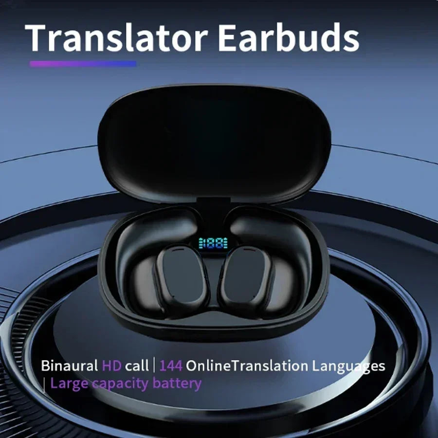 Language Translator Earbuds 144 Languages Real Time Translation