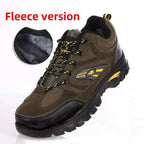 Men’s Warm Fleece-Lined Outdoor Ankle Boots