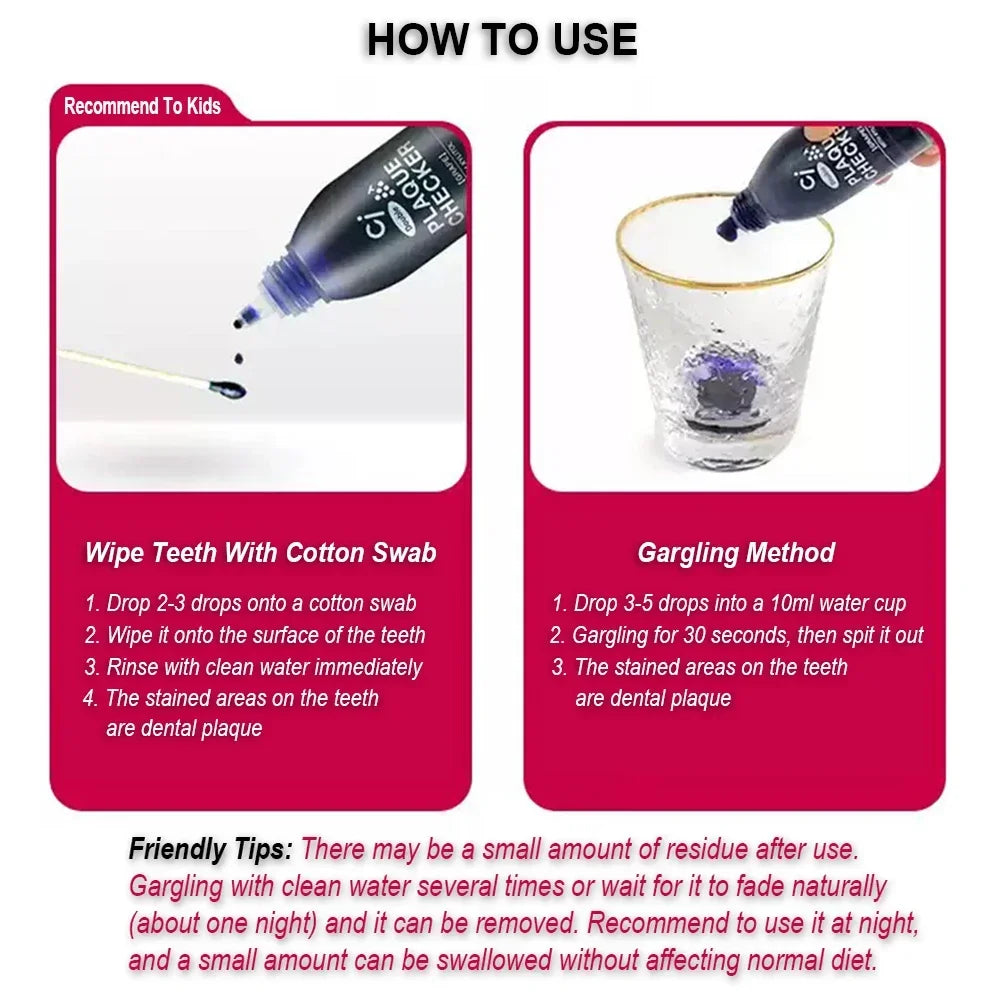 Top-Grade Kids Plaque Disclosing Solution – Reveals Hidden Dental Plaque for Better Oral Hygiene