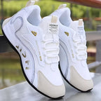 Men’s Lace-Up Height-Increase Sneakers