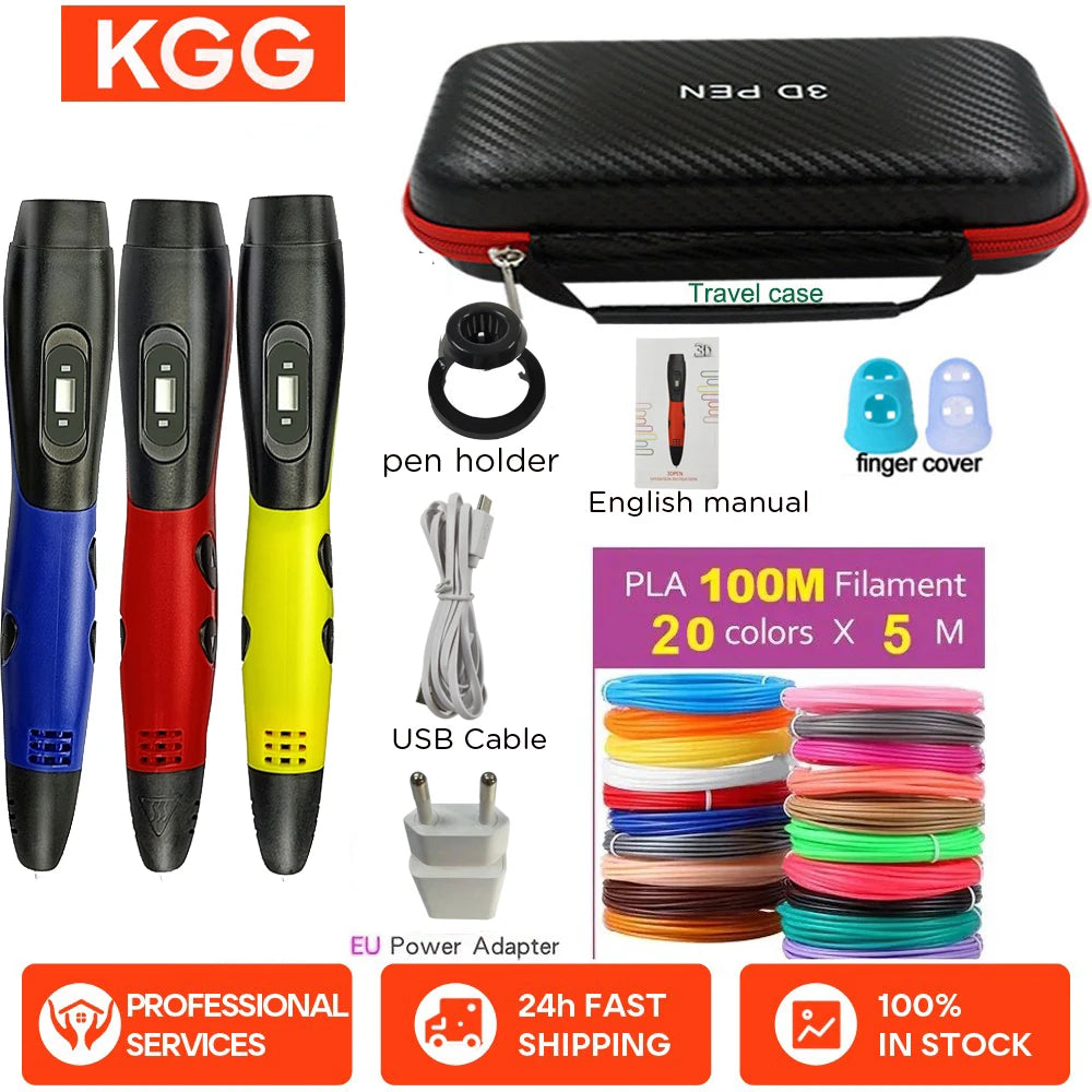 3D Printer Pens 1.75mm ABS/PLA Filament