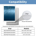 Magnetic Folio Case Compatible with iPad 10.2-Inch (7th/8th/9th Gen)