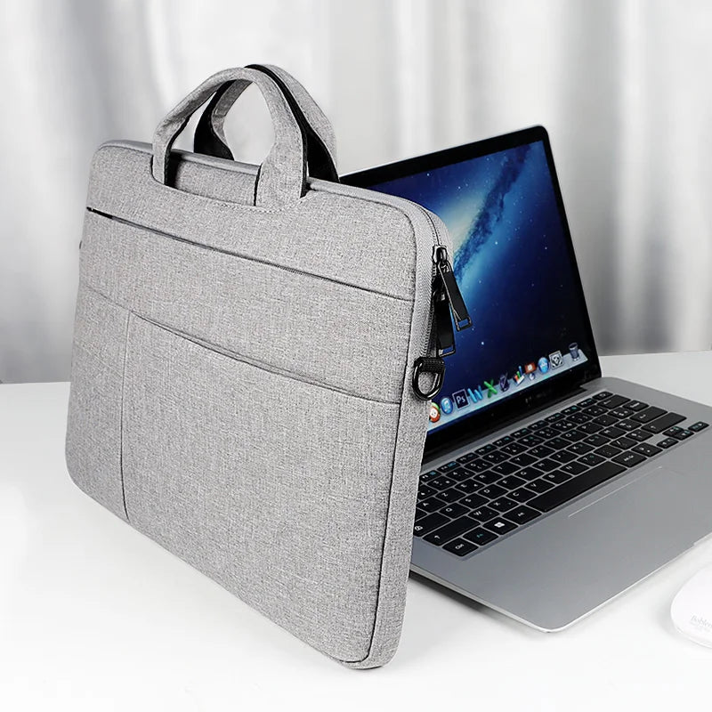 Water-Resistant Laptop Sleeve & Organizer Carrying Bag