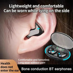 Sleeping Earbuds Wireless Mini Headphones For Work TWS Bluetooth Earphone Stereo Hidden Headsets with Mic HD Call Waterproof X55