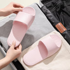 Foldable Travel Slippers: Lightweight EVA Indoor Slides