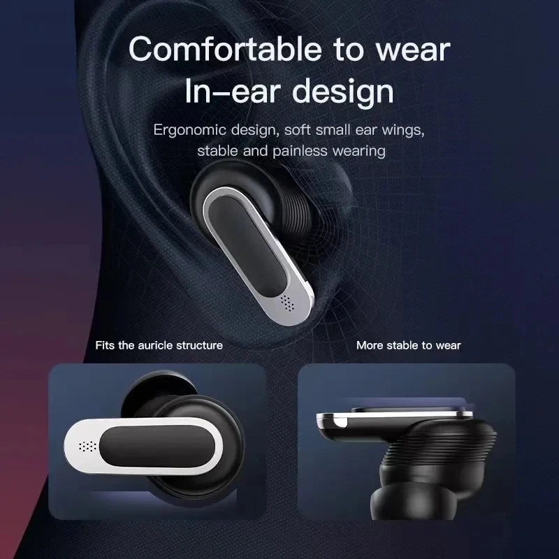 2025 New Design ANC+ENC TWS V8 In-Ear Headphones Noise Cancelling Wireless Earbud Gaming Compatible Smart Phone Computers Laptop