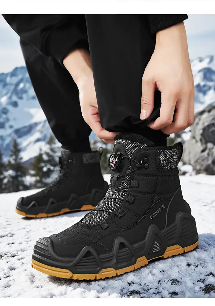 Men's Ultralight Tactical Desert Boots Outdoor Hiking Shoes Rugged Non-Slip Sole for Multi-Terrain Trekking Sport Activities
