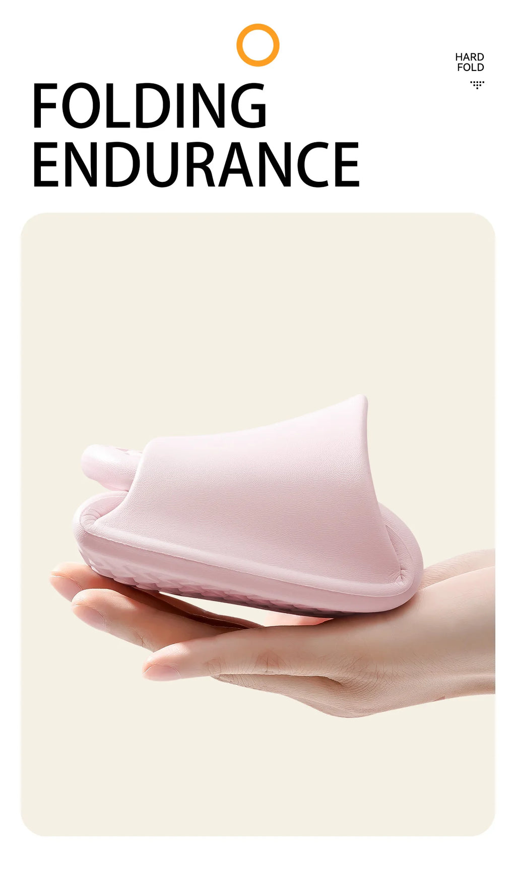 Foldable Travel Slippers: Lightweight EVA Indoor Slides