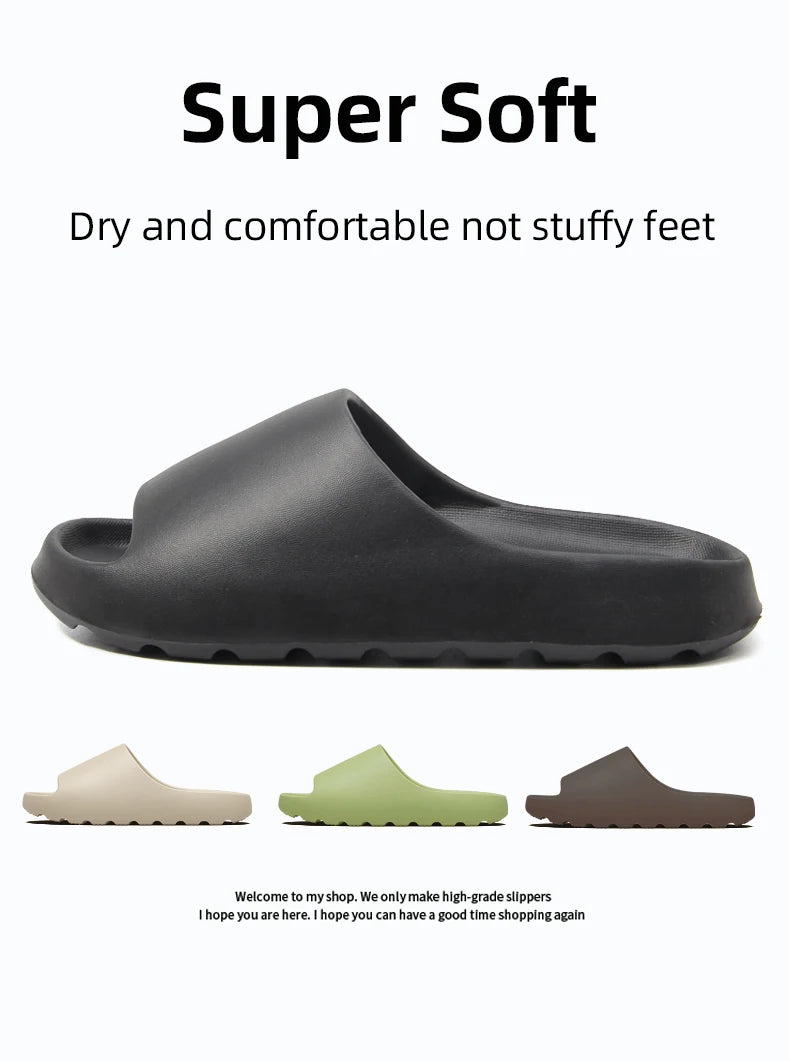Lightweight EVA Anti-Slip Cloud Slippers