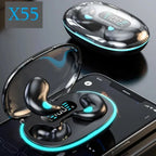 Sleeping Earbuds Wireless Mini Headphones For Work TWS Bluetooth Earphone Stereo Hidden Headsets with Mic HD Call Waterproof X55