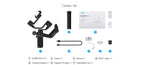FeiyuTech Scorp Mini-P Kit 3 Axis Smartphone Gimbal, AI Tracker, Fill Light, for iPhone 16 Pro Max and Android Stabilizer