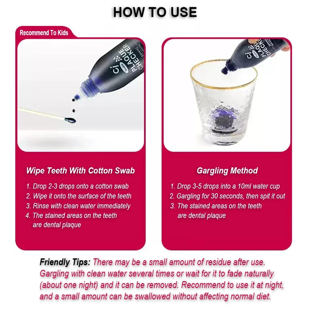 Top-Grade Kids Plaque Disclosing Solution – Reveals Hidden Dental Plaque for Better Oral Hygiene