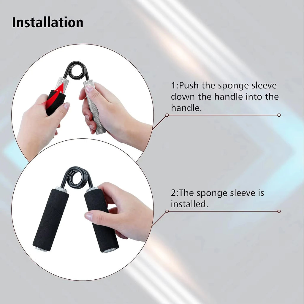 Metal Hand Grip Strengthener for Forearm Training