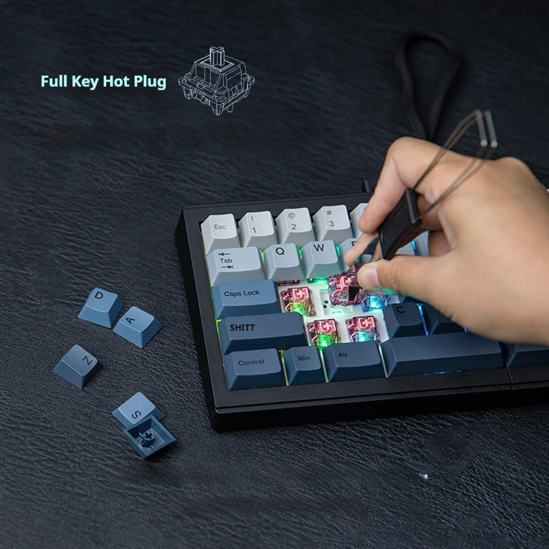 EPOMAKER Split65 Ergonomic Mechanical Keyboard Bluetooth