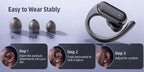 Open-Ear Bluetooth Earbuds with Charging Case