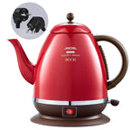 1500ml Electric Kettle Household Quick Boiling Kettle Long Spout Tea Kettle Retro Automatic Thermos Kettle Kitchen Tool 220V