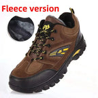 Men’s Warm Fleece-Lined Outdoor Ankle Boots