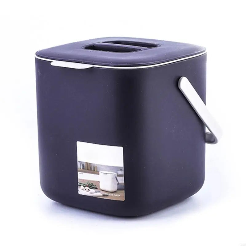 Kitchen Countertop Compost Bin with Lid Odor-Free