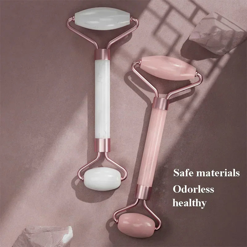 Jade Face Roller & Gua Sha Set