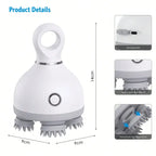Electric Scalp Massager With Kneading And Massage Nodes