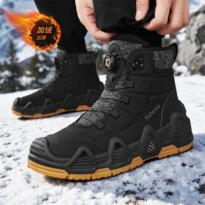 Men's Ultralight Tactical Desert Boots Outdoor Hiking Shoes Rugged Non-Slip Sole for Multi-Terrain Trekking Sport Activities